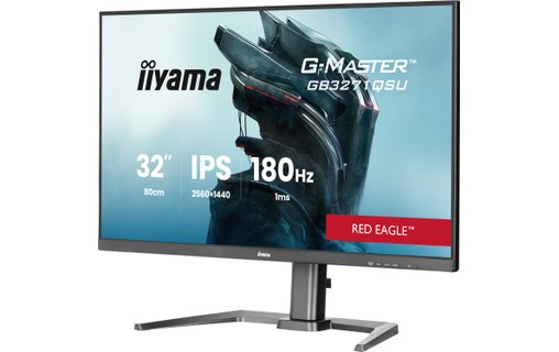 Écran Gaming 32" iiyama GB3271QSU-B2 - 180 Hz USB-C