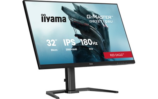 Écran Gaming 32" iiyama GB3271QSU-B2 - 180 Hz USB-C