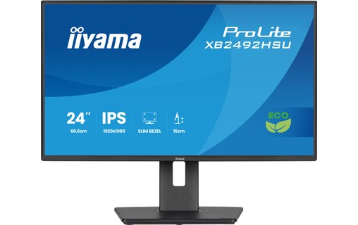 Écran 24" iiyama ProLite XB2492HSU-B1 - 120 Hz