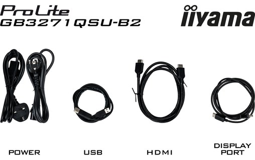 Écran Gaming 32" iiyama GB3271QSU-B2 - 180 Hz USB-C