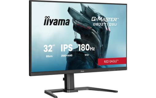 Écran Gaming 32" iiyama GB3271QSU-B2 - 180 Hz USB-C