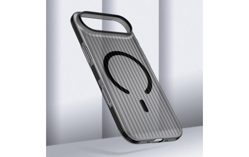 Coque MagSafe pour iPhone Air - 4Smarts Design Aero - Noire