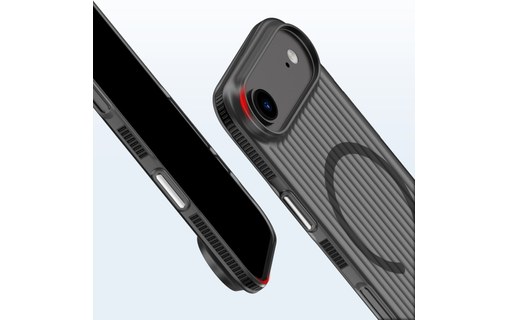 Coque MagSafe pour iPhone Air - 4Smarts Design Aero - Noire