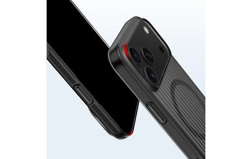 Coque MagSafe pour iPhone 17 Pro - 4Smarts Design Aero - Noire