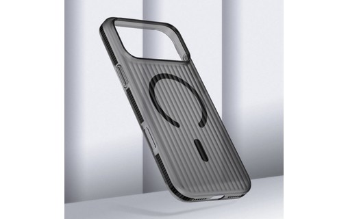 Coque MagSafe pour iPhone 17 Pro Max - 4Smarts Design Aero - Noire