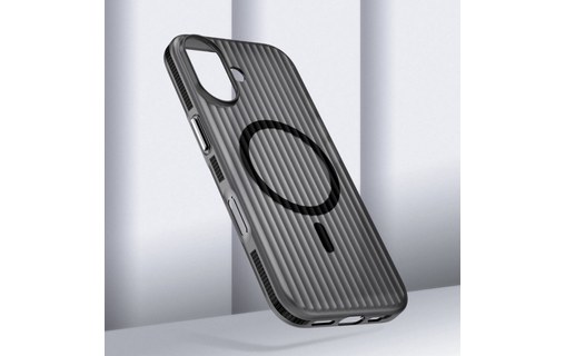 Coque MagSafe pour iPhone 17 - 4Smarts Design Aero - Noire