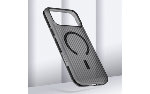 Coque MagSafe pour iPhone 17 Pro - 4Smarts Design Aero - Noire