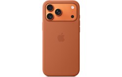 Coque Apple en silicone avec MagSafe pour iPhone 17 Pro Max - Terracotta