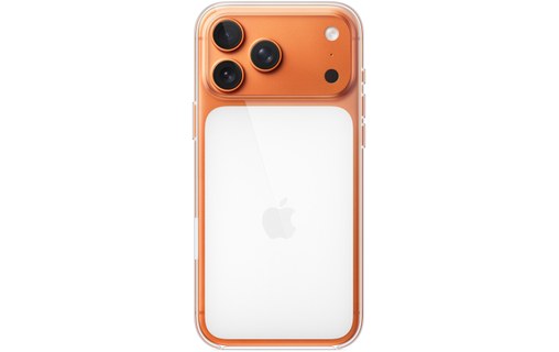 Coque Apple transparente avec MagSafe pour iPhone 17 Pro Max