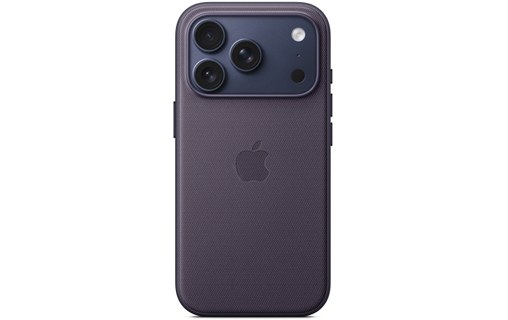 Coque Apple en tissage technique avec MagSafe pour iPhone 17 Pro - Violette
