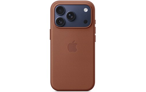 Coque Apple en tissage technique avec MagSafe pour iPhone 17 Pro - Sienne