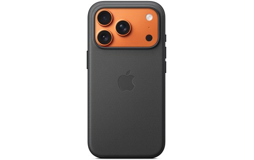 Coque Apple en tissage technique avec MagSafe pour iPhone 17 Pro - Noire