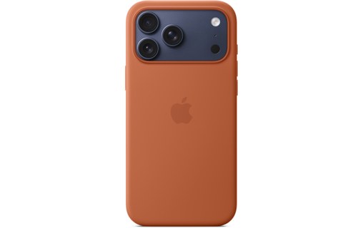 Coque Apple en silicone avec MagSafe pour iPhone 17 Pro Max - Terracotta