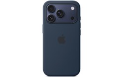 Coque Apple en silicone avec MagSafe pour iPhone 17 Pro - Minuit