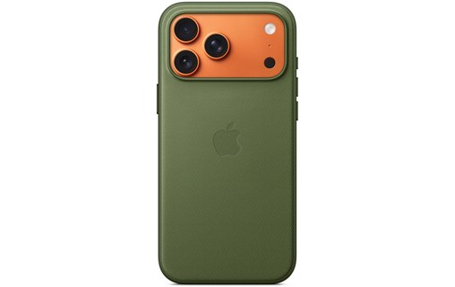 Coque Apple en tissage technique avec MagSafe pour iPhone 17 Pro Max - Verte