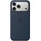Coque Apple en silicone avec MagSafe pour iPhone 17 Pro Max - Minuit