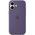Coque Apple en silicone avec MagSafe pour iPhone 17 - Brume Violette
