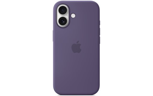 Coque Apple en silicone avec MagSafe pour iPhone 17 - Brume Violette