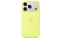 Coque Apple en silicone avec MagSafe pour iPhone 17 Pro - Jaune Fluo