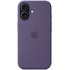 Coque Apple en silicone avec MagSafe pour iPhone 17 - Brume Violette