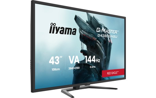 Écran Gaming 42,5" iiyama G-MASTER G4380UHSU-B2 - 4K 144 Hz