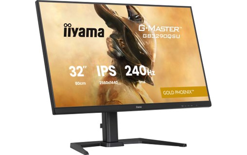 Écran Gaming 31,5" iiyama G-MASTER GB3290QSU-B1 - 240 Hz USB-C