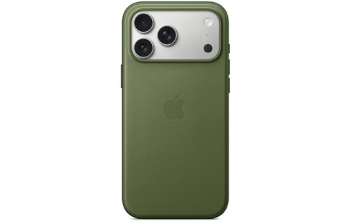 Coque Apple en tissage technique avec MagSafe pour iPhone 17 Pro Max - Verte