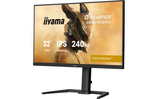 Écran Gaming 31,5" iiyama G-MASTER GB3290QSU-B1 - 240 Hz USB-C
