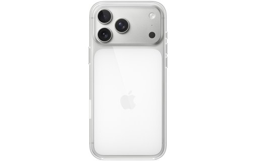 Coque Apple transparente avec MagSafe pour iPhone 17 Pro Max