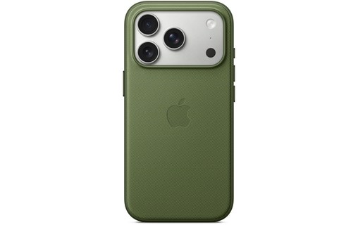 Coque Apple en tissage technique avec MagSafe pour iPhone 17 Pro - Verte