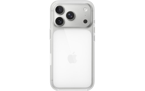 Coque Apple transparente avec MagSafe pour iPhone 17 Pro
