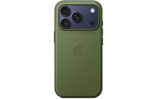 Coque Apple en tissage technique avec MagSafe pour iPhone 17 Pro - Verte