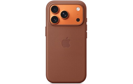 Coque Apple en tissage technique avec MagSafe pour iPhone 17 Pro - Sienne