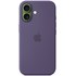 Coque Apple en silicone avec MagSafe pour iPhone 17 - Brume Violette