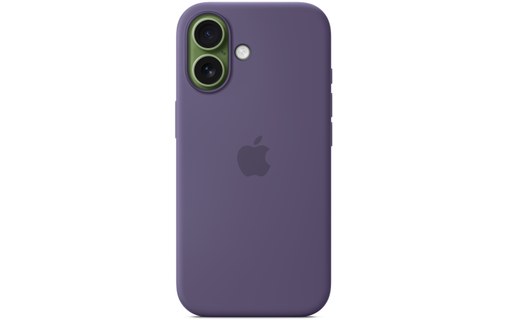 Coque Apple en silicone avec MagSafe pour iPhone 17 - Brume Violette