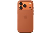 Coque Apple en silicone avec MagSafe pour iPhone 17 Pro - Terracotta