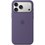Coque Apple en silicone avec MagSafe pour iPhone 17 Pro Max - Brume Violette