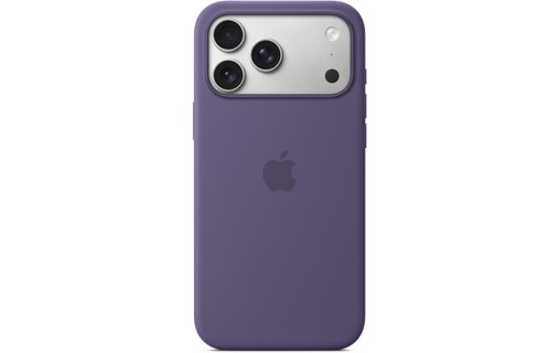 Coque Apple en silicone avec MagSafe pour iPhone 17 Pro Max - Brume Violette