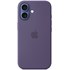 Coque Apple en silicone avec MagSafe pour iPhone 17 - Brume Violette