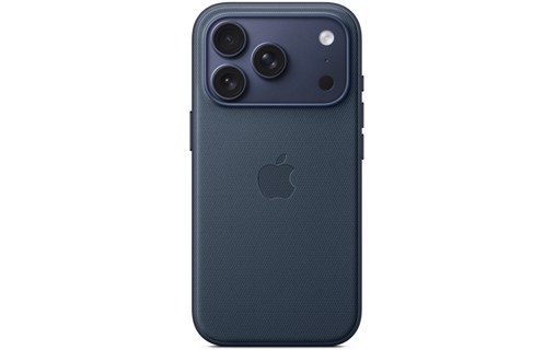Coque Apple en tissage technique avec MagSafe pour iPhone 17 Pro - Bleue