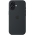 Coque Apple en silicone avec MagSafe pour iPhone 17 - Noire