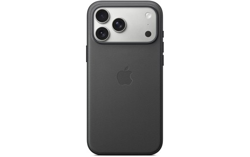 Coque Apple en tissage technique avec MagSafe pour iPhone 17 Pro Max - Noire