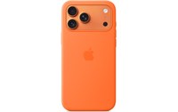 Coque Apple en silicone avec MagSafe pour iPhone 17 Pro Max - Orange