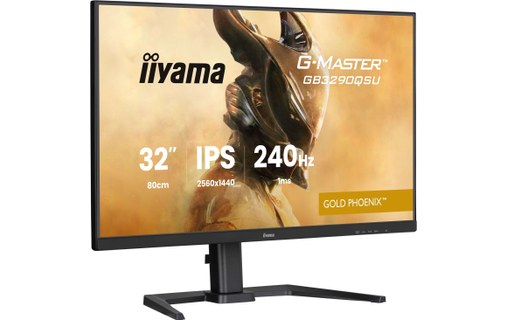 Écran Gaming 31,5" iiyama G-MASTER GB3290QSU-B1 - 240 Hz USB-C