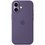 Coque Apple en silicone avec MagSafe pour iPhone 17 - Brume Violette