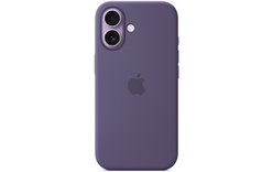 Coque Apple en silicone avec MagSafe pour iPhone 17 - Brume Violette