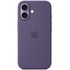 Coque Apple en silicone avec MagSafe pour iPhone 17 - Brume Violette