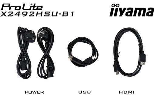 Écran 24" iiyama ProLite X2492HSU-B1 - 120 Hz