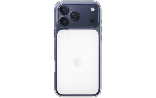 Coque Apple transparente avec MagSafe pour iPhone 17 Pro Max