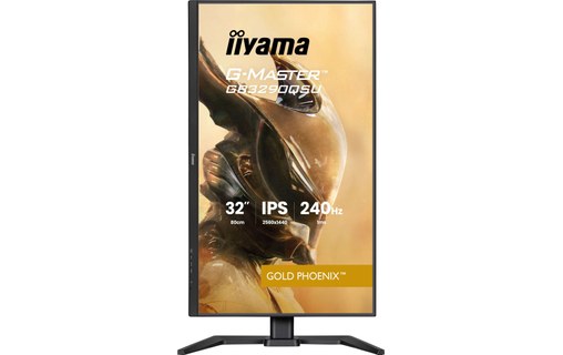 Écran Gaming 31,5" iiyama G-MASTER GB3290QSU-B1 - 240 Hz USB-C
